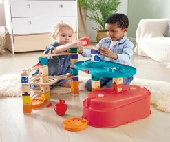 Niños Hape Set Circuito Construcción Pista de Canicas