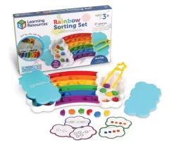 Niños Learning Resources Set Clasificar Formas y Colores Rainbow