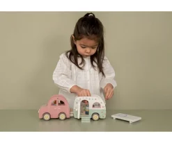 Niños Little Dutch Set Coche y Caravana FSC