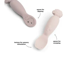 Done by Deer Set Cucharas de Aprendizaje Tiny Farm Powder