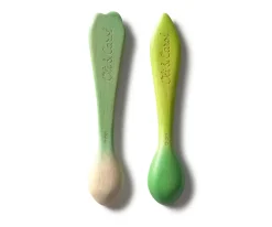 Oli & Carol Set Cucharas Madera Luk & Kendall^ Cubiertos Infantiles