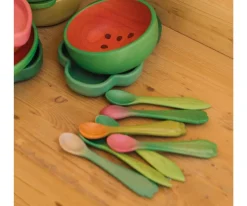 Oli & Carol Set Cucharas Madera Ramona & Cathy^ Cubiertos Infantiles