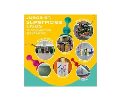 Niños TOSSIT Set de 3 Dardos de Silicona con Ventosa Sunflower Cream