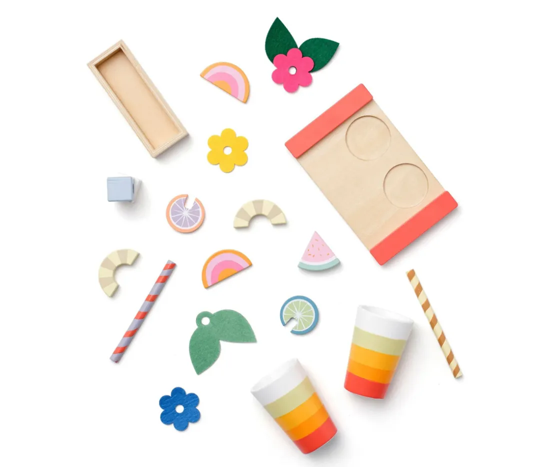 Niños Kids Concept Set de Bebidas de Madera Kids Hub