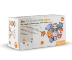 Así Toys Set de Bolos Animales Zoo^Niños Juguetes Para Niños De 18 Meses