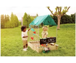 Niños Hape Set de Cabaña y Arenero