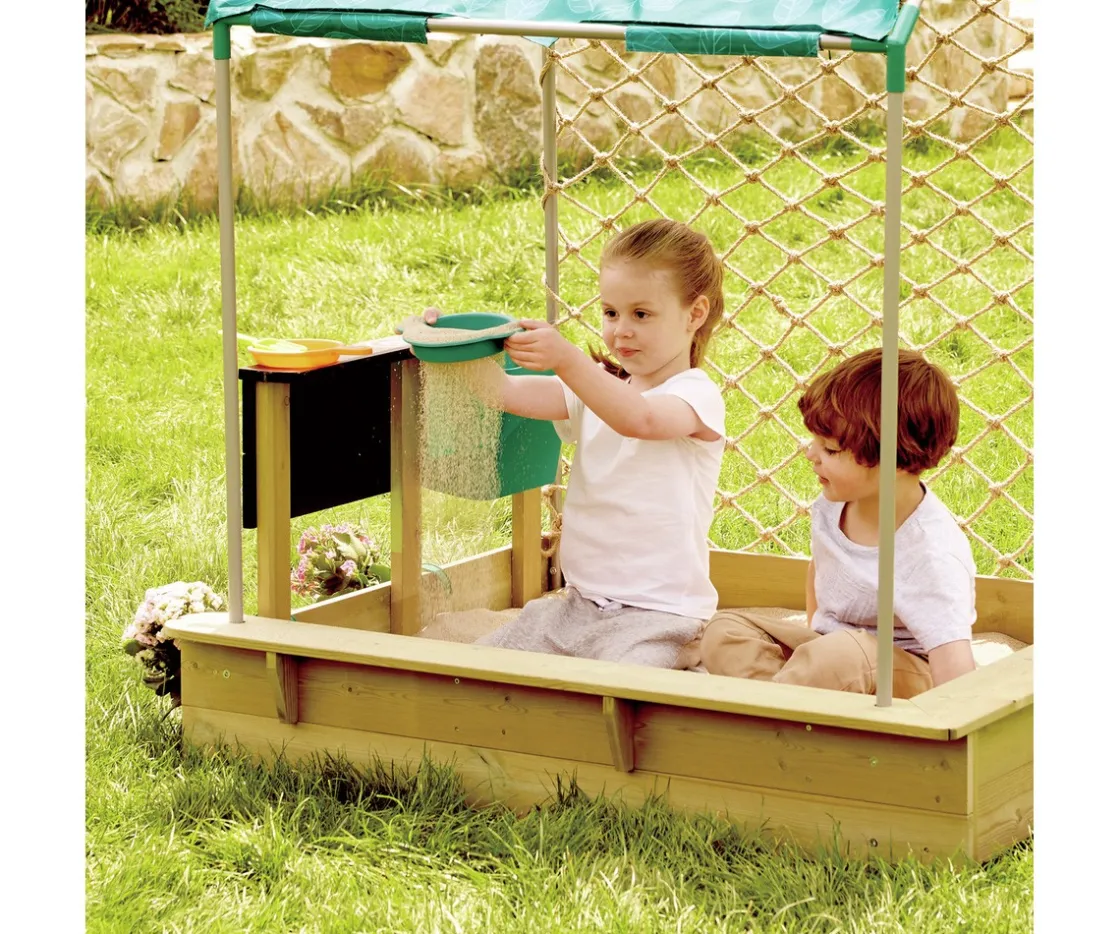 Niños Hape Set de Cabaña y Arenero