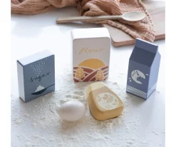 Niños Sebra Set de Comestibles de Madera