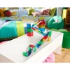 Niños Magna-Tiles Set de Construcción Rail Racers Deluxe 90 piezas