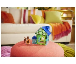 Niños Magna-Tiles Set de Construcción Dog House 13 piezas