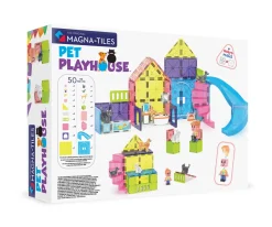 Niños Magna-Tiles Set de Construcción Pet Playhouse 50 piezas