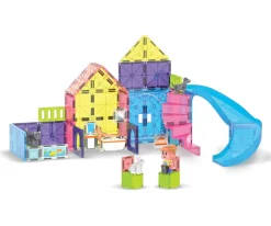 Niños Magna-Tiles Set de Construcción Pet Playhouse 50 piezas