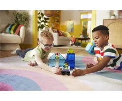 Niños Magna-Tiles Set de Construcción Police Patrol 20 piezas