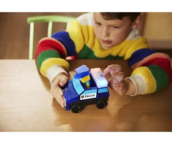 Niños Magna-Tiles Set de Constucción Police Station 35 piezas