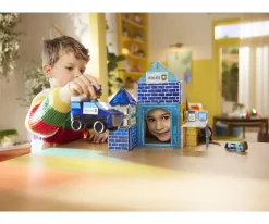 Niños Magna-Tiles Set de Constucción Police Station 35 piezas