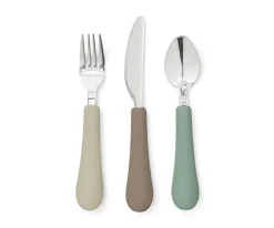 Cam Cam Set de Cubiertos Olive Mix^ Cubiertos Infantiles