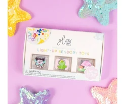 Niños Glo Pals Set de Cubos Sensoriales Lumoinosos Party Fairy