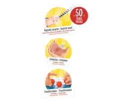 Niños Buki Set de Magia Infantil Magic Box 50 Trucos Wonderful