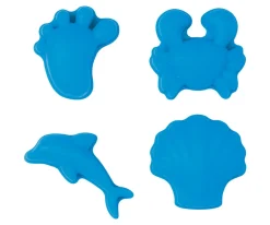 Scrunch Set de Moldes de Arena Footprint Azul Cielo^ Juguetes De Playa