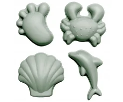 Scrunch Set de Moldes de Arena Footprint Sage^ Juguetes De Playa