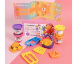 Niños ChildGen Set de Plastilina Natural Estlista Mia