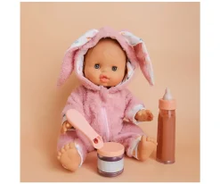 Tiny Harlow Set de Tarro y Cuchara Tiny Tummies Chocolate Pudding^Niños Accesorios Para Muñecas