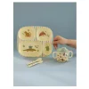Rice Set de Vajilla Infantil 4 Piezas Sweet jungle Print