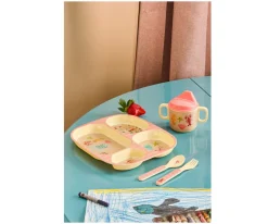 Rice Set de Vajilla Infantil 4 Piezas Ocean Coral^ Vajilla Infantil
