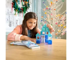 Niños Magna-Tiles Set de Viaje MicroMAGS Winter Wonder Travel
