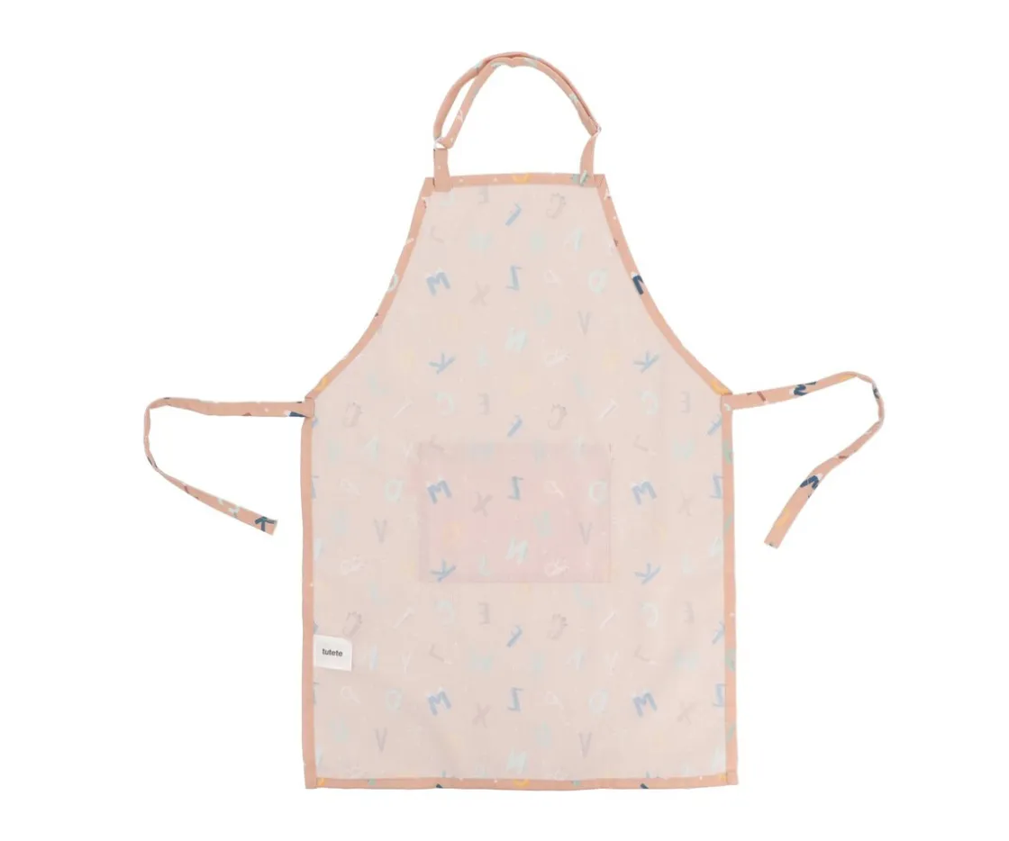 Tutete Set Delantal Funny Letters Personalizable