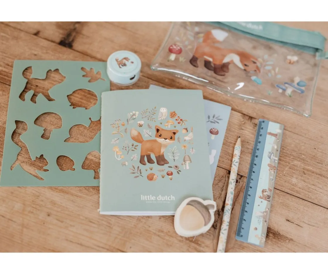 Little Dutch Set Estuche y Material Escolar Forest Friends^ Estuches Escolares