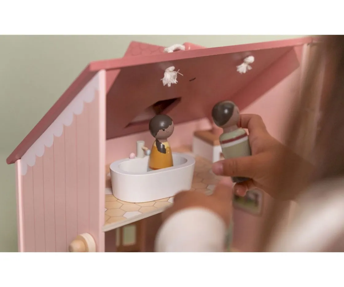 Niños Little Dutch Set Familia Evi Casa Muñecas