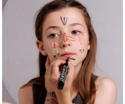 Nailmatic Set Funny Tribe de Rotuladores Tatuaje^Niños Pintura De Uñas, Brillos Y Tattoos