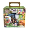Niños Tuban Set Gelatina 6 Colores y Pequeño Acuario Dinosaurios