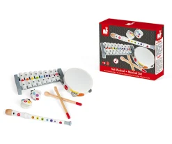 Niños Janod Set Instrumentos Musicales Confetti