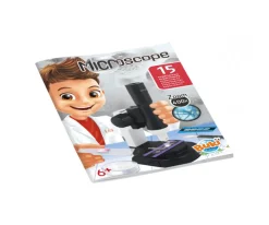 Niños Buki Set Microscopio con 15 Experimentos