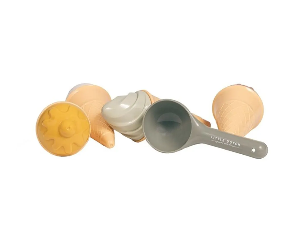 Little Dutch Set Moldes Helados Arena^ Juguetes De Playa