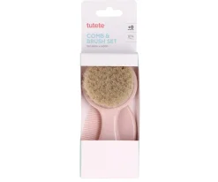 Tutete Set Peine y Cepillo Rosa Personalizable^Niños Aseo Bebé Y Niños