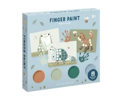 Little Dutch Set Pintura Dedos Forest Friends