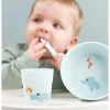 Done by Deer Set Primera Vajilla Playground Blue^ Vajilla Infantil
