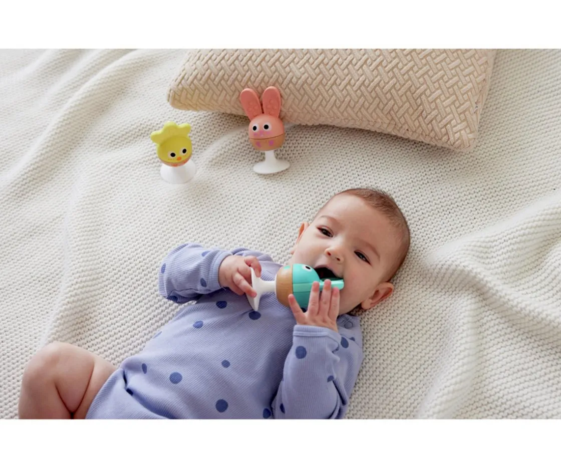 Hape Set Sonajeros y Mordedores Adhesivos