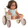 Niños Miniland Silla de Ruedas para Muñecos 100% FSC
