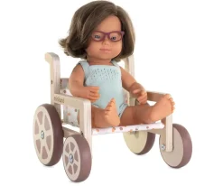 Niños Miniland Silla de Ruedas para Muñecos 100% FSC