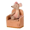 Maileg Sillón Plegable Ratón Powder^Niños Casa De Muñecas De Madera
