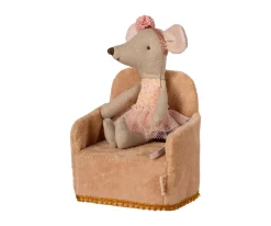 Maileg Sillón Plegable Ratón Powder^Niños Casa De Muñecas De Madera