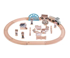 Niños Little Dutch Sistema de Tren Little Farm FSC