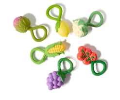Oli & Carol Sonajero Mordedor Lemon Rattle Toy