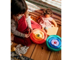 Niños Stapelstein Inside Rainbow Classic