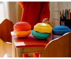 Niños Stapelstein Original Mini Rainbow Classic