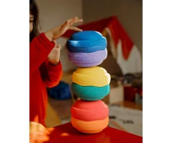 Niños Stapelstein Original Mini Rainbow Classic